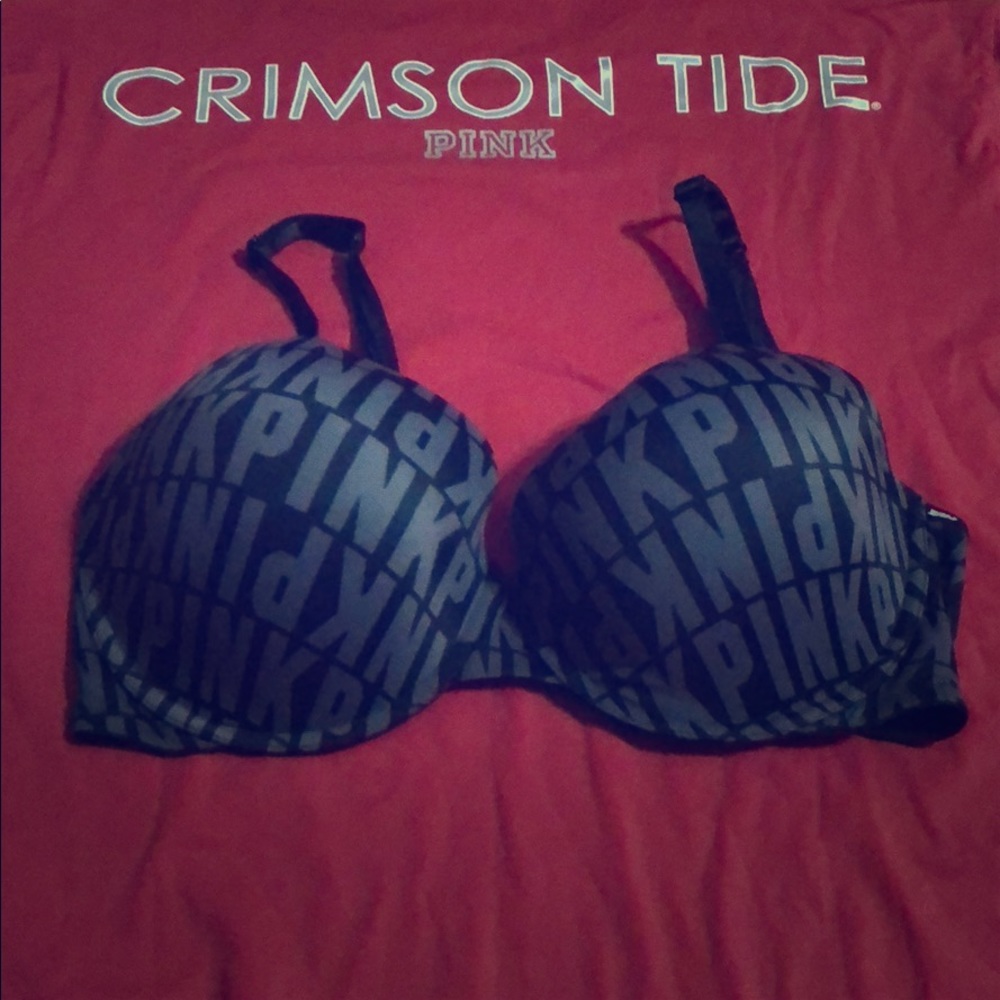 Pink Victoria’s secret bra